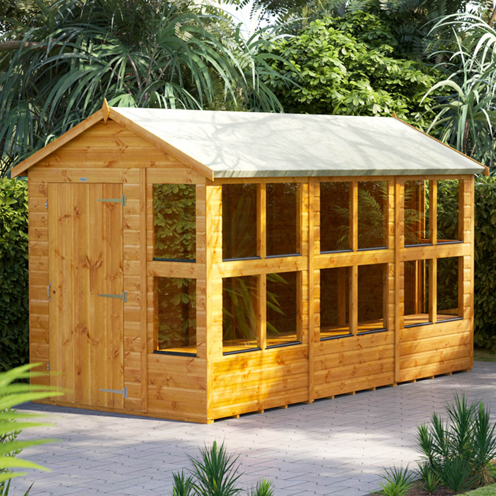 Power Sheds 12 x 6ft Apex Potting Shed Image 2