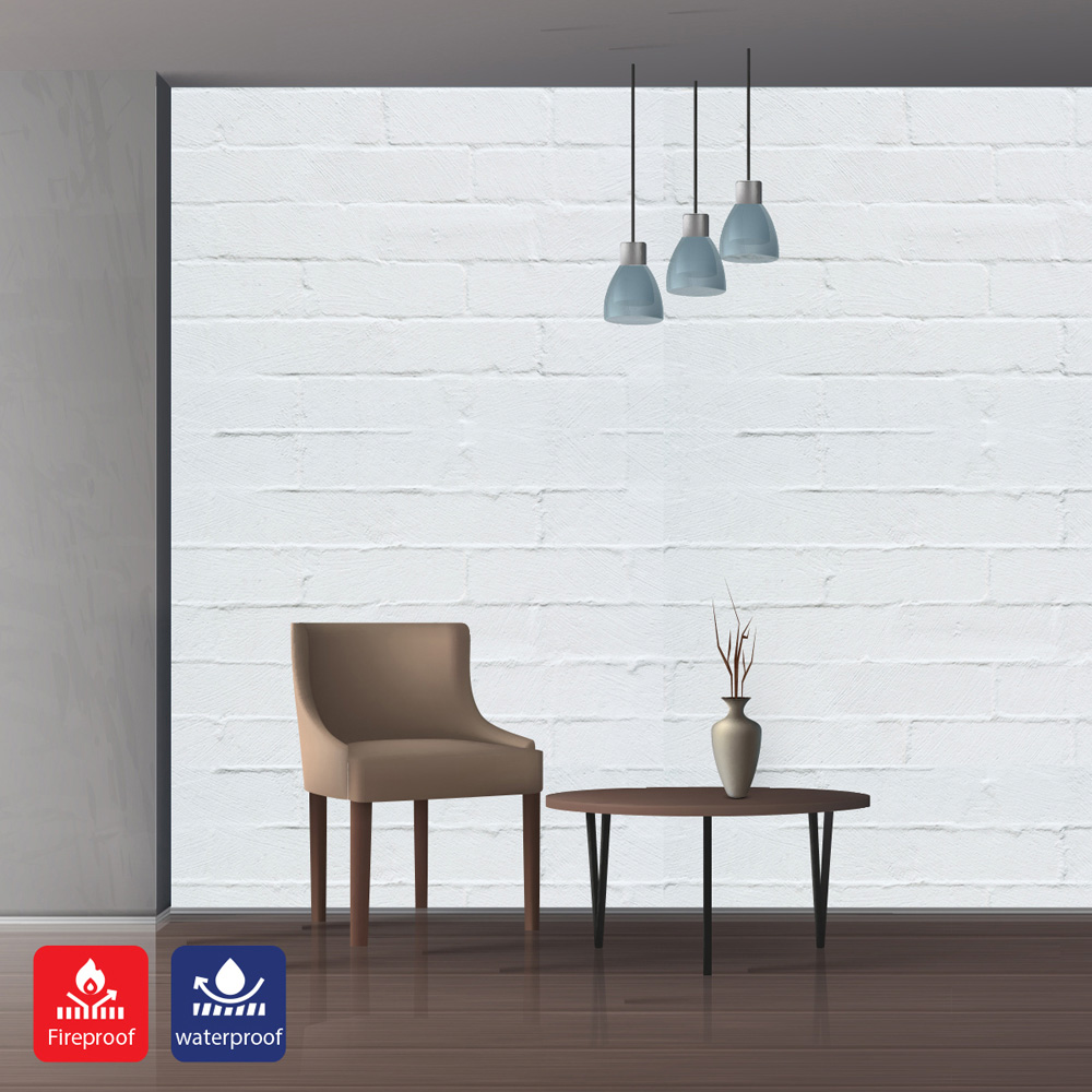 Britwall Faux Brick Textured PU Wall Panel 1200 x 600 x 3mm Image 3