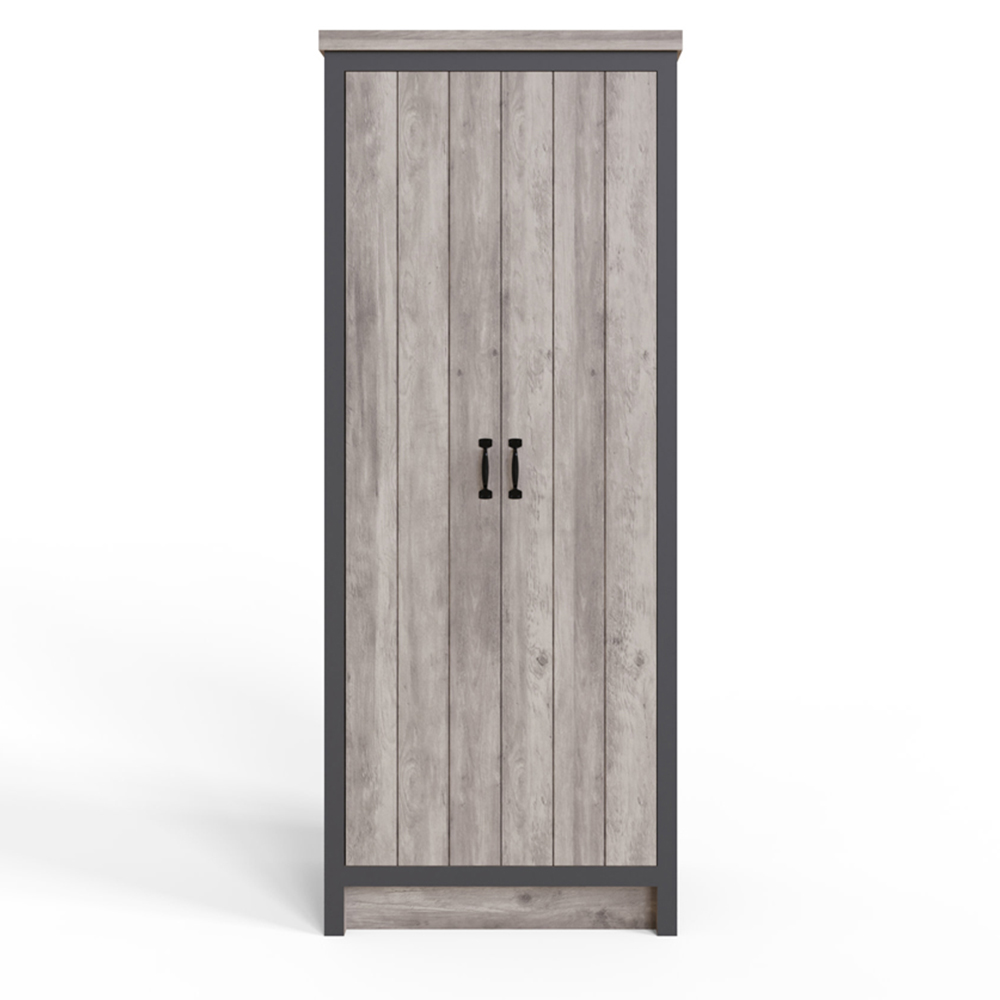 GFW Boston Grey 3 Piece Bedroom Furniture Set Image 5