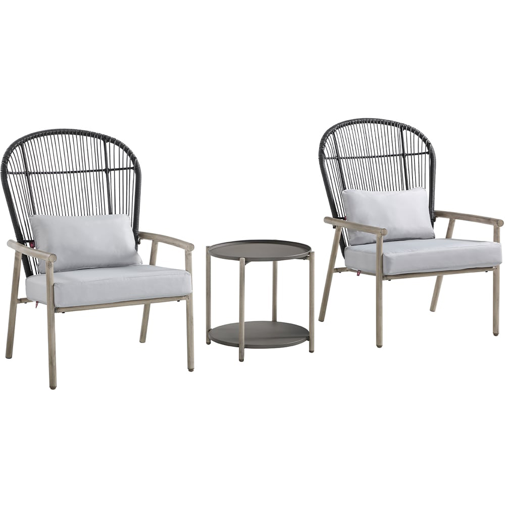 Darcie Bistro Set - Grey Image 2