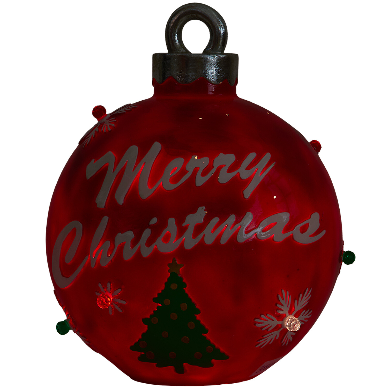 Merry Christmas Tree LED Bauble Image 3
