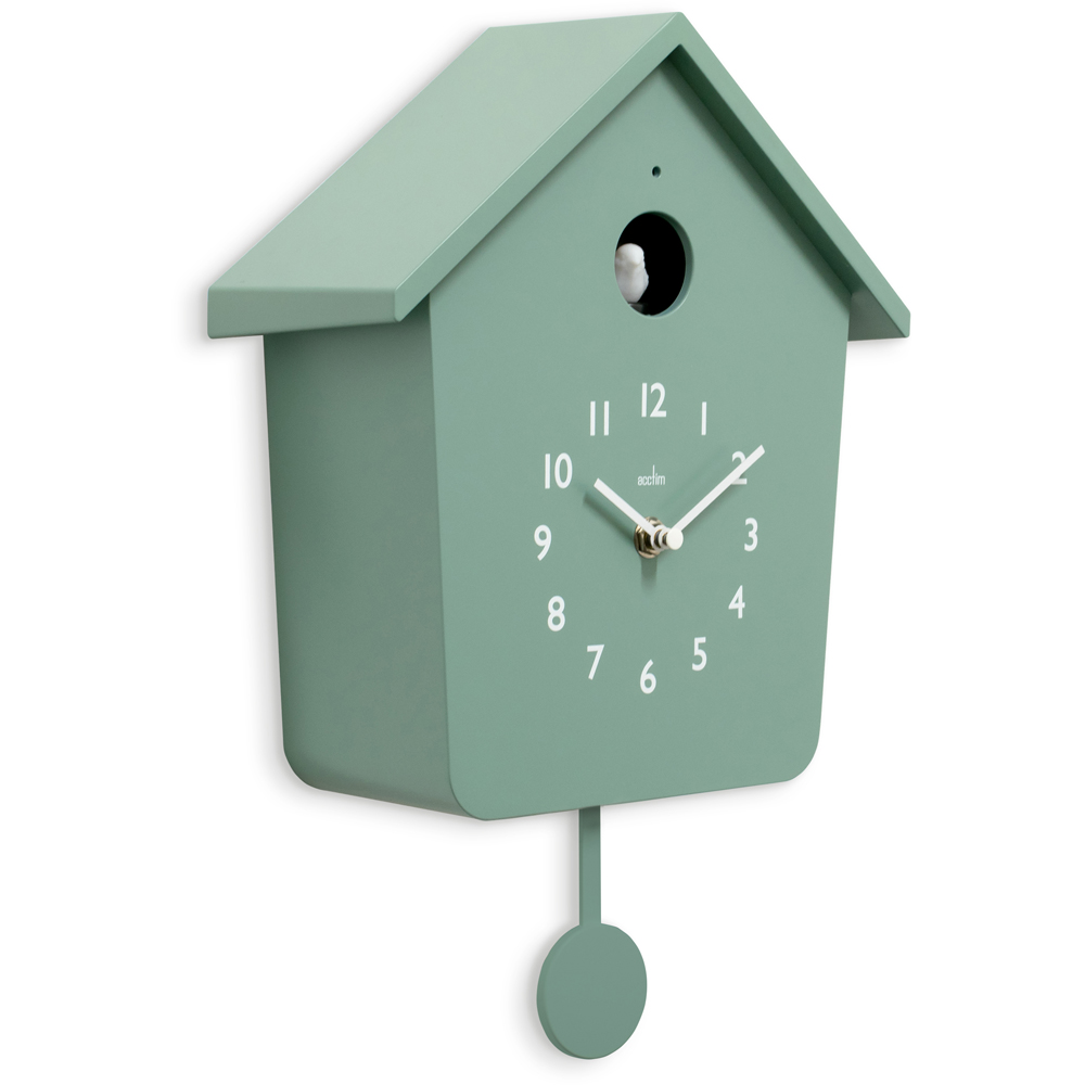 Acctim Casper Cloverfield Lighted Pendulum Cuckoo Wall Clock 34cm Image 4