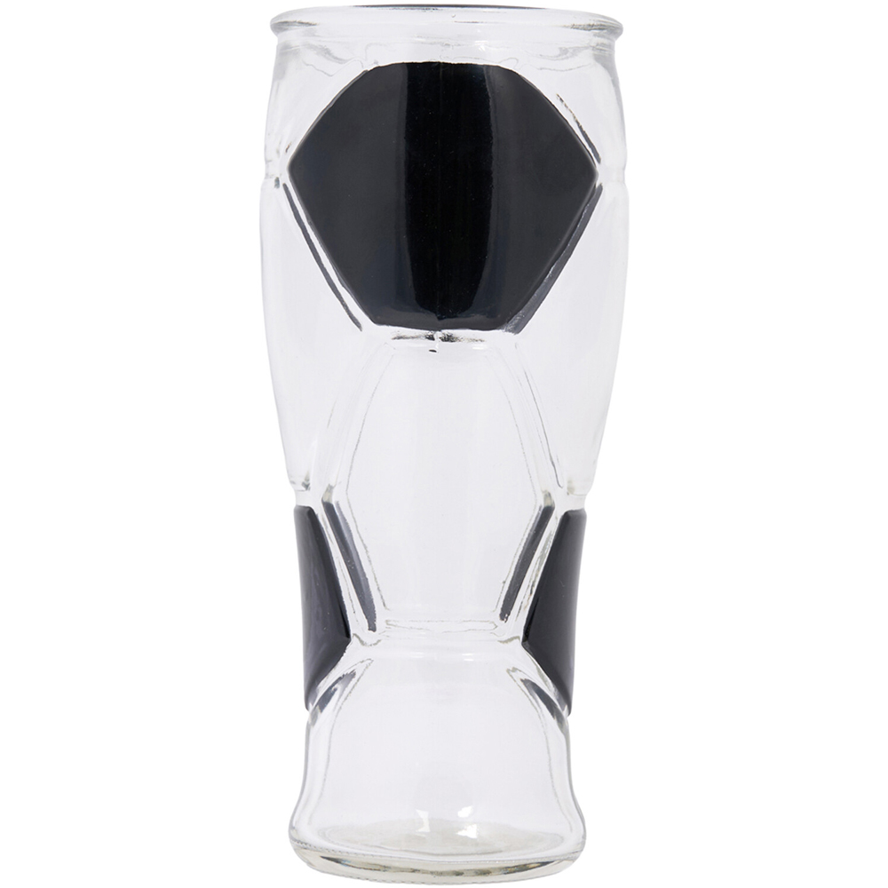 Hand Painted Football Glass Image 2