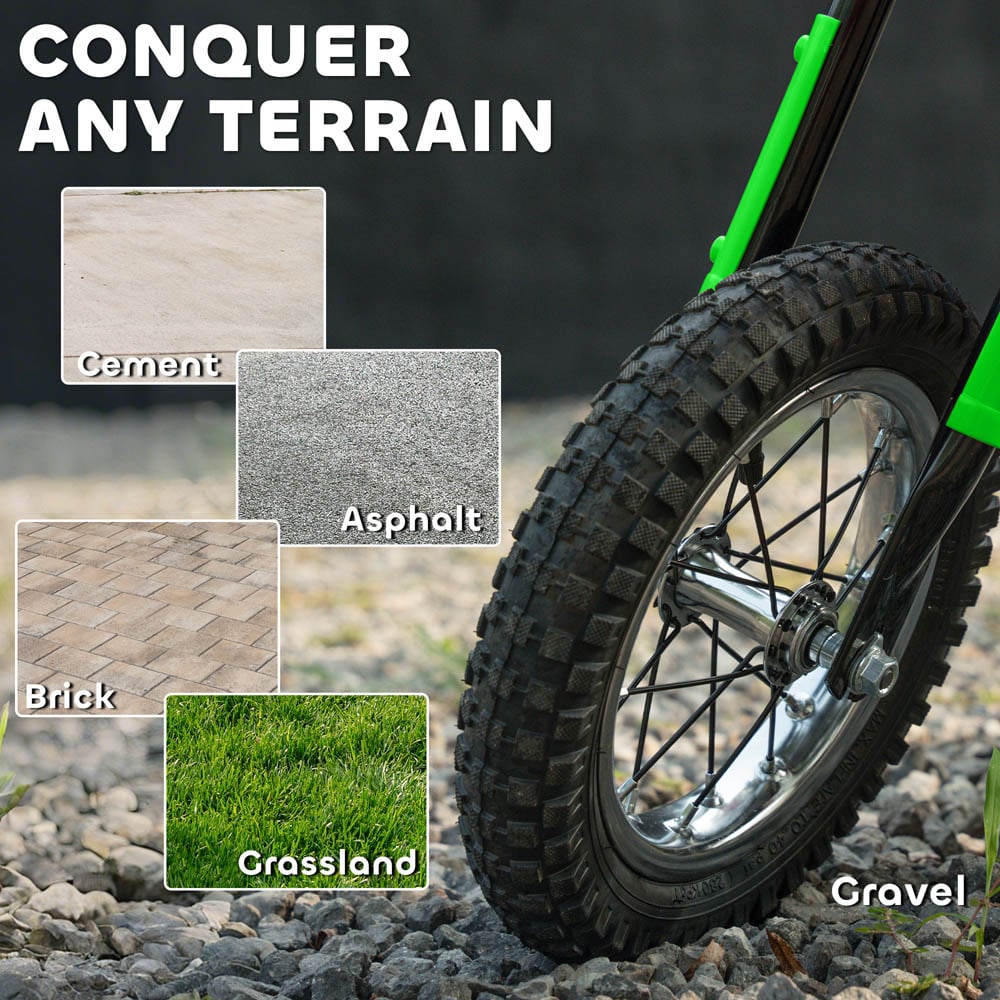 Tommy Toys Green Battery Powered Ride On Motorcycle 24V Image 4