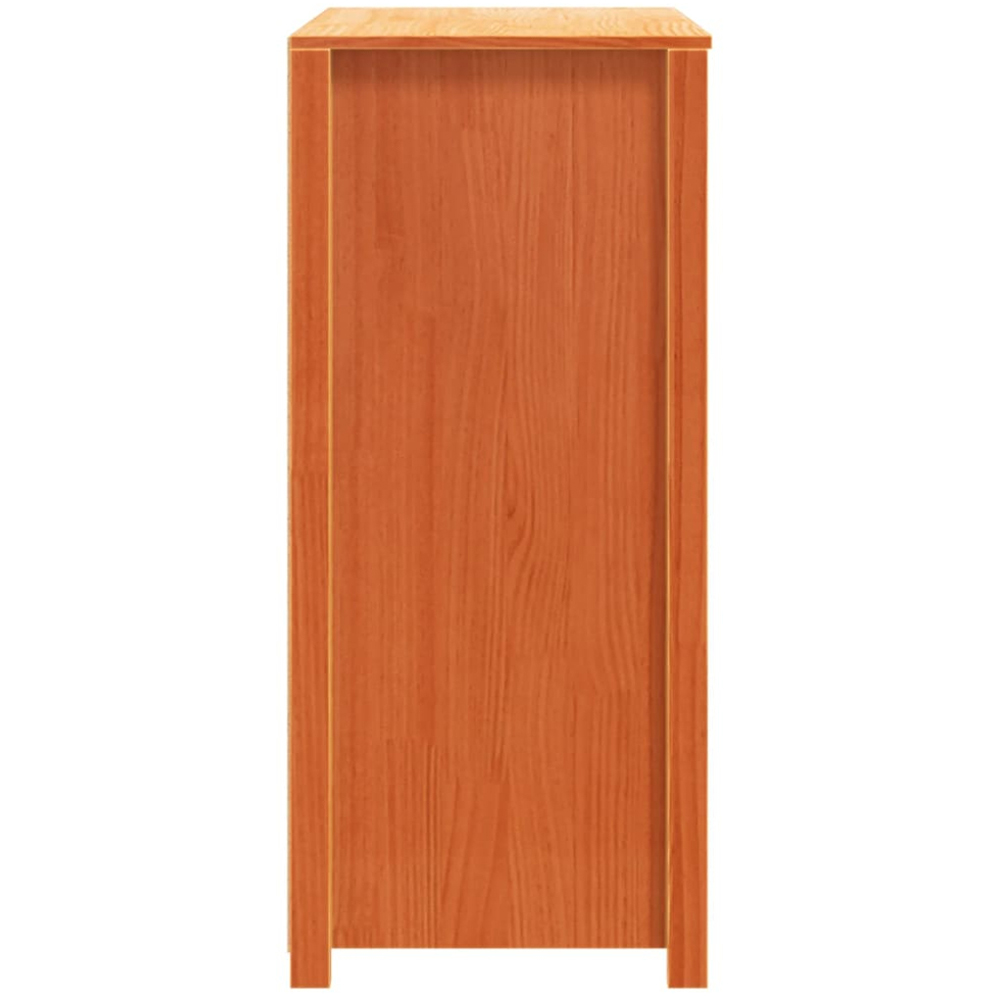 vidaXL 8 Drawer Solid Pine Wood Side Cabinet Image 7