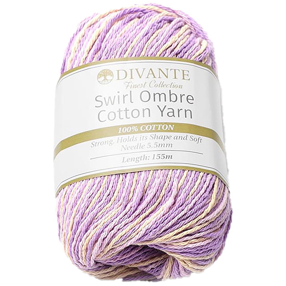 Divante Swirl Ombre Cotton Yarn 100g Image