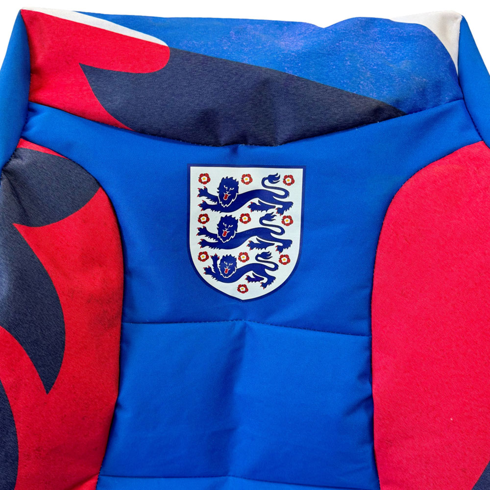 Kaikoo England FA Football Blue Printed Bucket Chair Image 7
