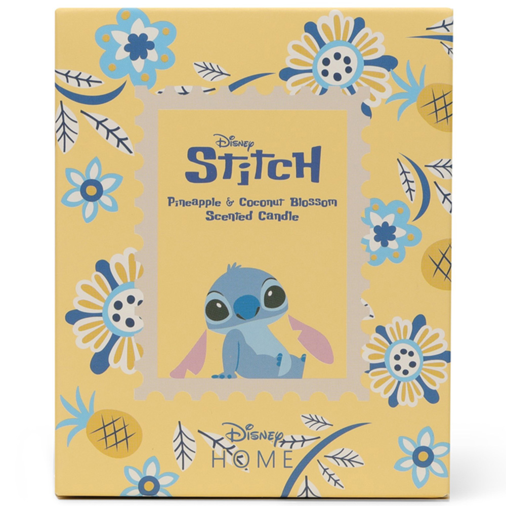 Disney Stitch Pineapple and Coconut Blossom Scented Candle 195g Image 2
