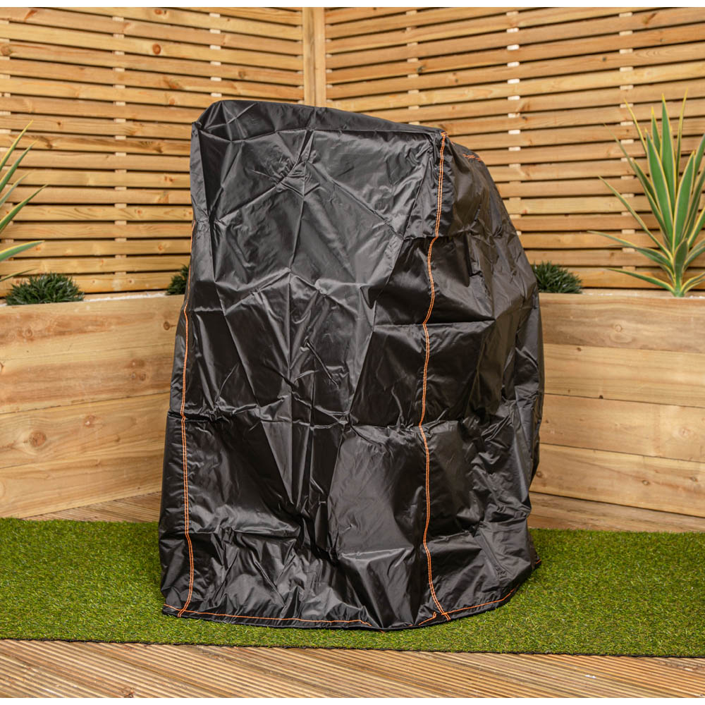 Samuel Alexander Black Waterproof Anti-UV Windproof Outdoor Protective BBQ Cover 110 x 117cm Image 6