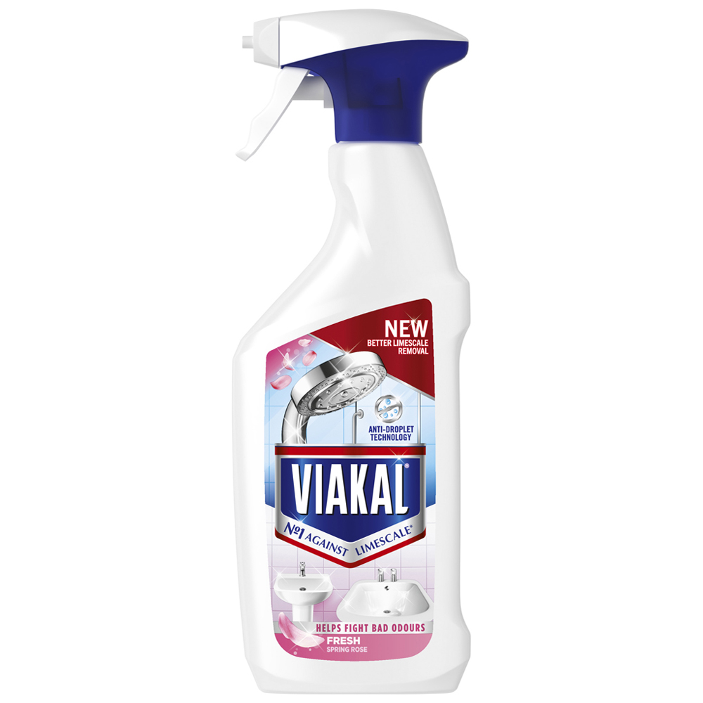 Viakal Limescale Remover Spray with Febreze 500ml Image 3