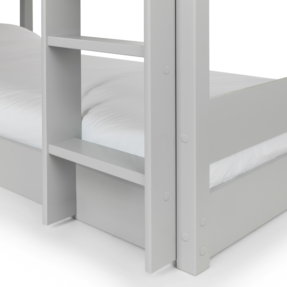 Julian Bowen Trio Dove Grey Triple Sleeper Bunk Bed Image 6