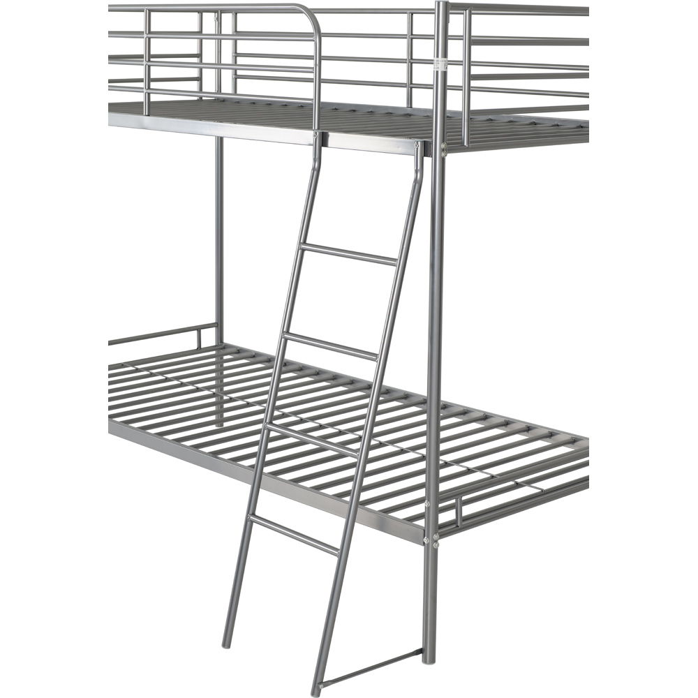 Seconique Brandon Single Silver Bunk Bed Image 5