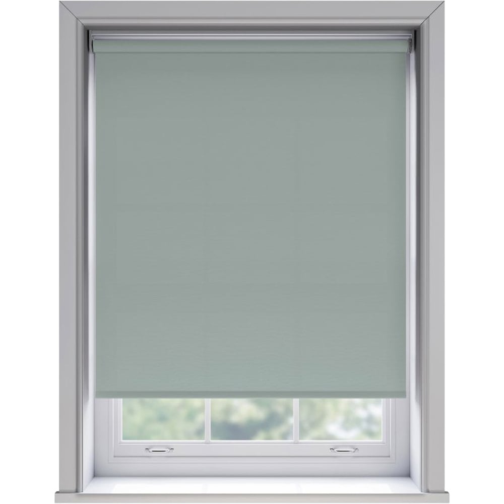 New Edge Blinds Thermal Blackout Roller Blind Duck Egg Blue 135cm Image 2