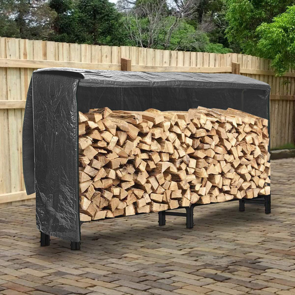 Neo 240cm Outdoor Metal Log Holder Image 2