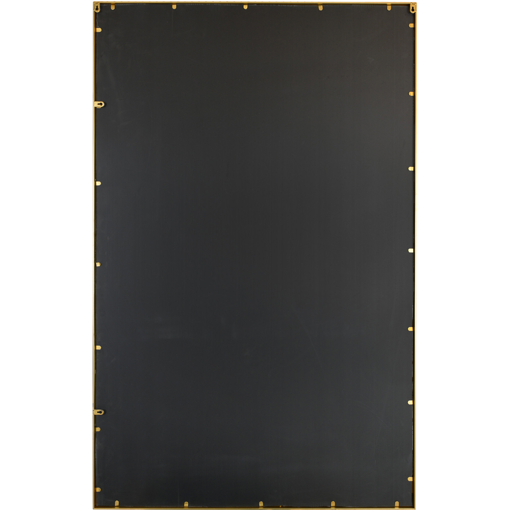 MirrorOutlet The Genestra Gold Modern Window Garden Wall Mirror 174 x 110cm Image 4