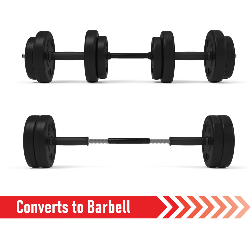 Body Revolution Vinyl Dumbbell Set 40kg Image 5