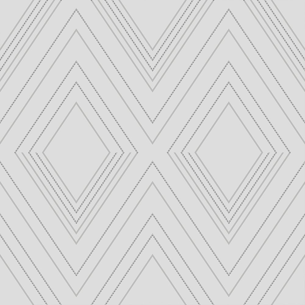 Muriva Alea Grey and Silver Wallpaper Image 1