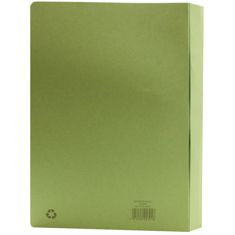Exacompta 285gsm Green Foolscap Spiral File 25 Pack Image 6