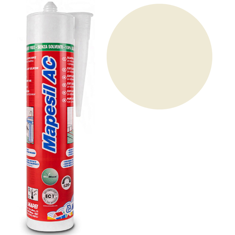MAPEI Mapeisil AC 137 Caribbean Silicone Sealant 310ml Image 2