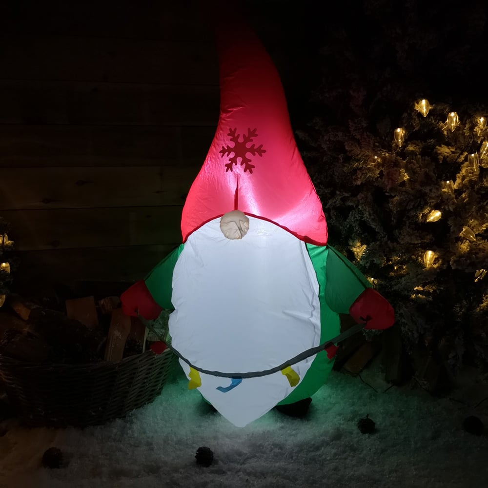Samuel Alexander Gonk Lit Inflatable Christmas Decoration 4ft Image 2