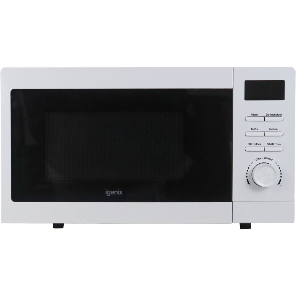 Igenix IGMS02080W White 20L Digital Microwave 800W Image 3