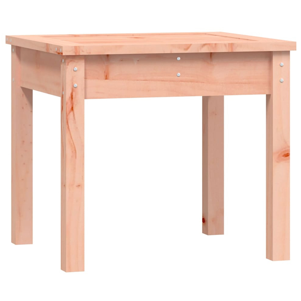 vidaXL Natural Solid Douglas Wood Slatted Garden Bench 50 x 44 x 45cm Image 2