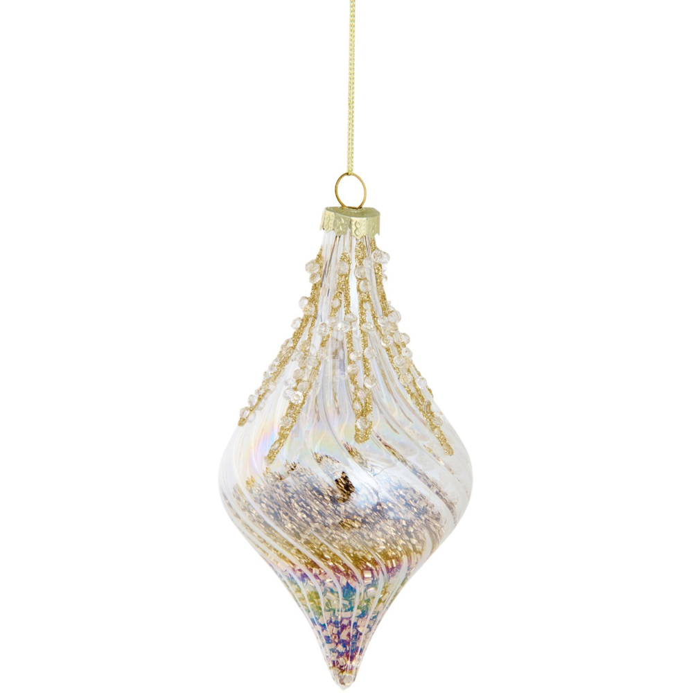 Iridescent Gold Filled Droplet Image 3