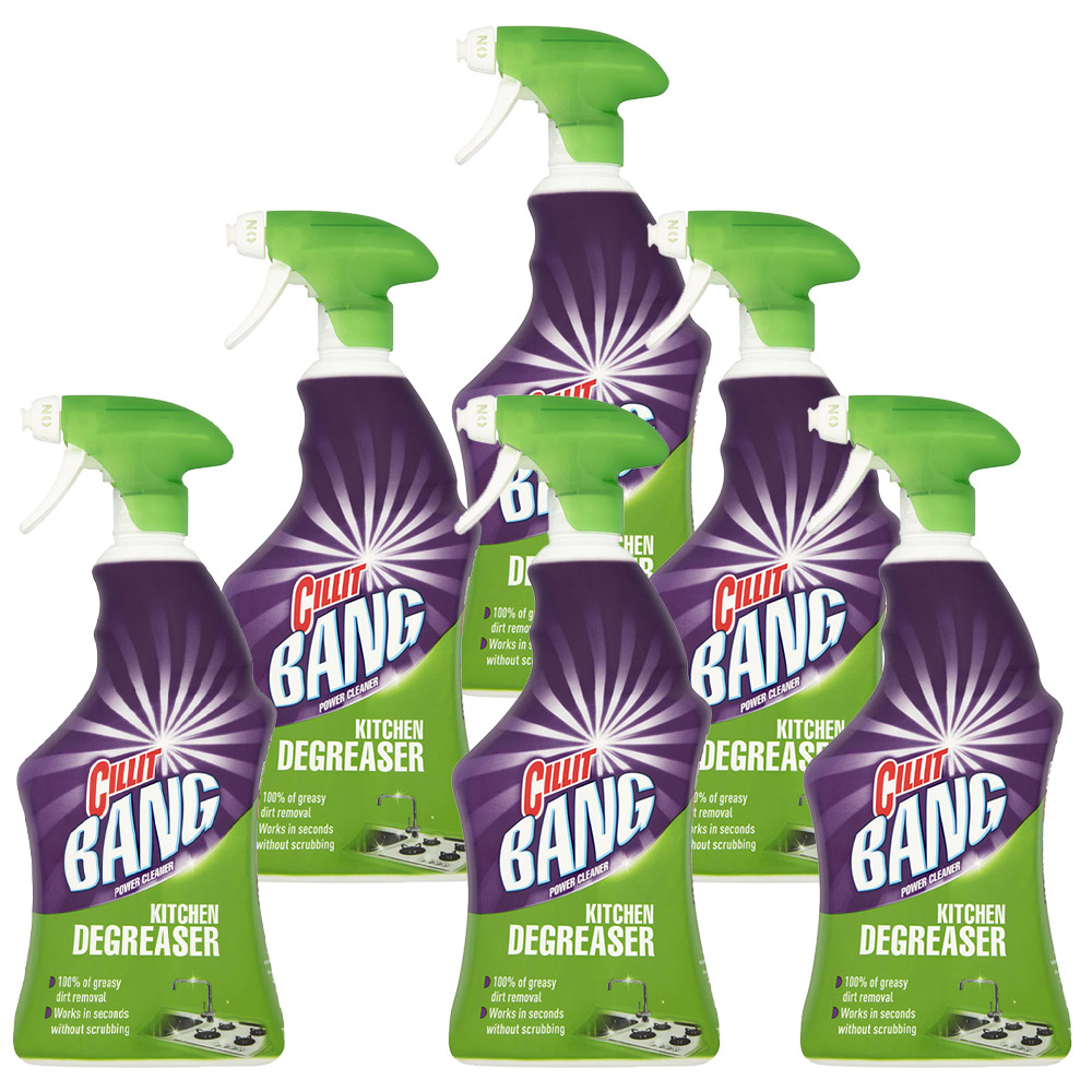 Cillit Bang Power Cleaner Degreaser Case of 6 x 750ml Wilko