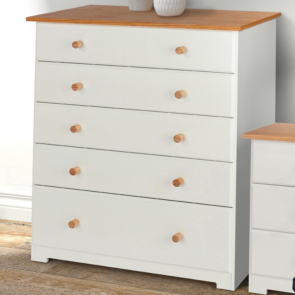 Core Products Colorado 5 Drawer Chest of Drawers Image 1