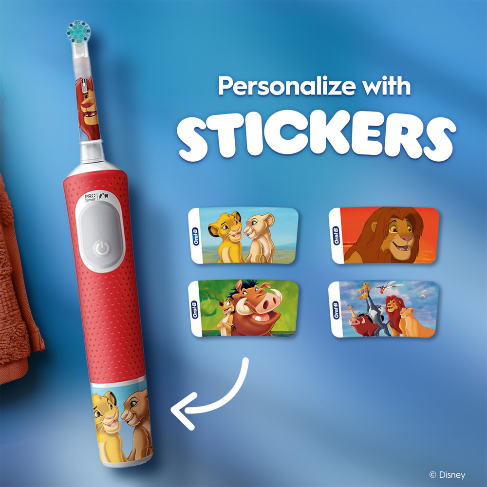 Oral-B Pro Kids Lion King Rechargeable Electric Toothbrush Image 9