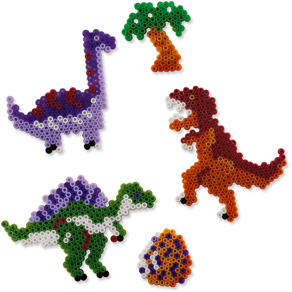 SES Creative Beedz Dino World Iron On Beads Kit 2100 Piece Image 3