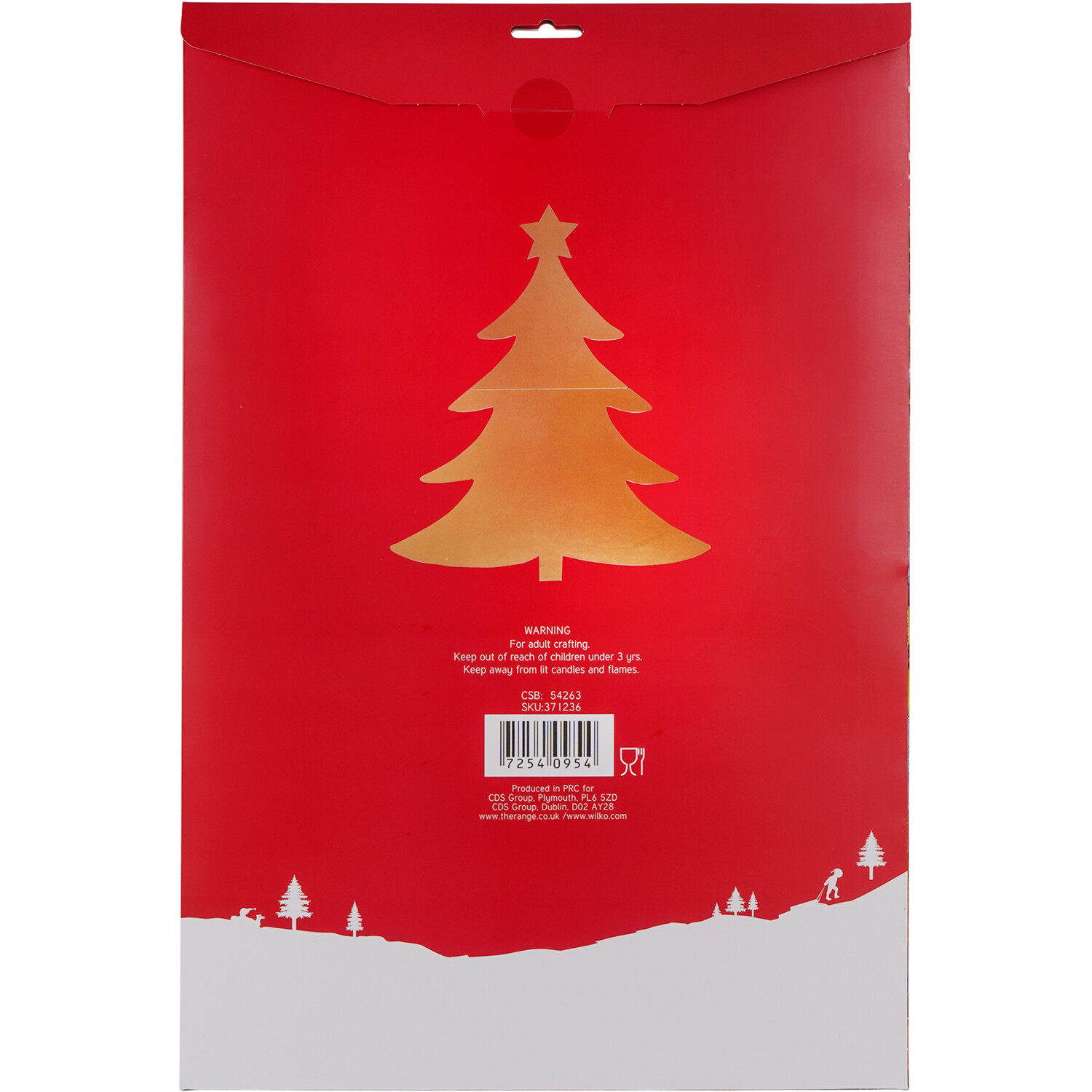 Christmas Tree Grazing Board - Wood Image 2