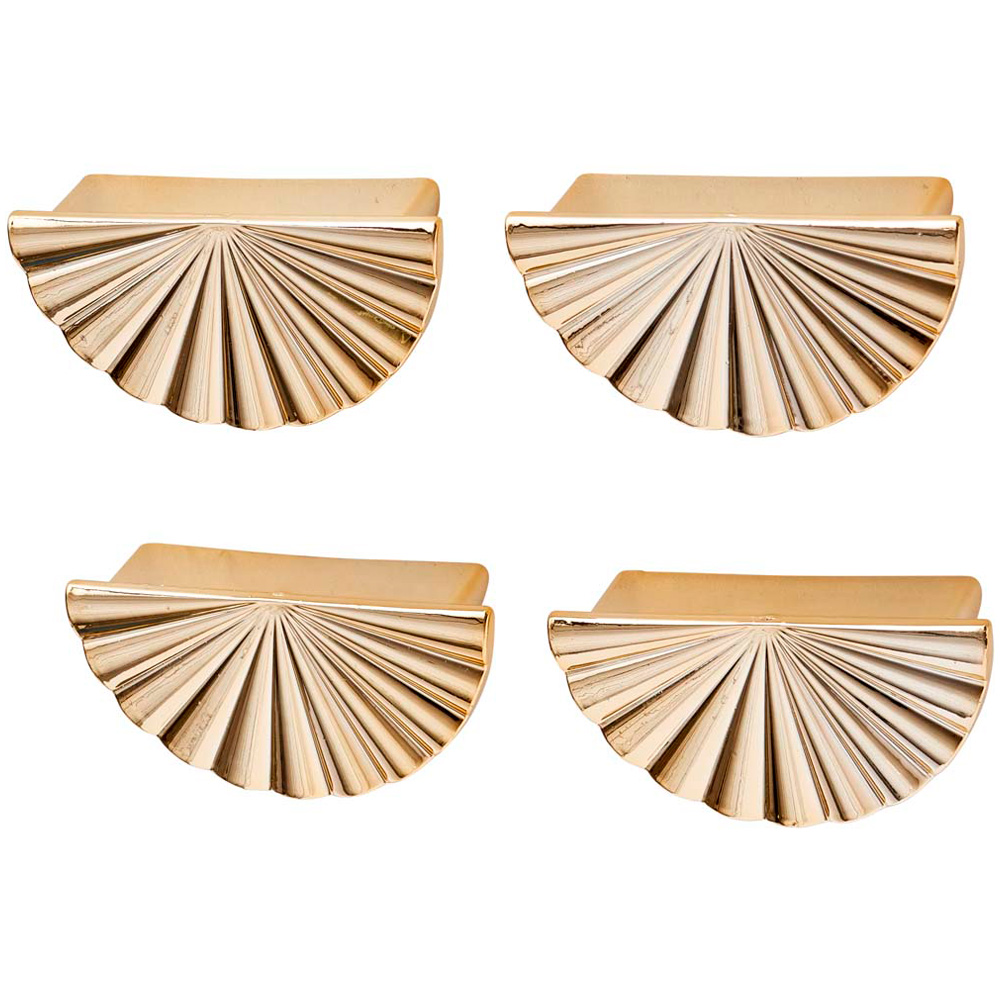 Wilko Gold Door Pulls FC19340A 4 Pack Wilko