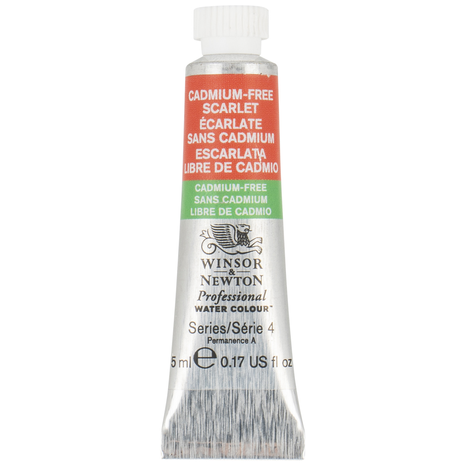Winsor & Newton Cadmium-Free Professional Water Colour - Scarlet Image
