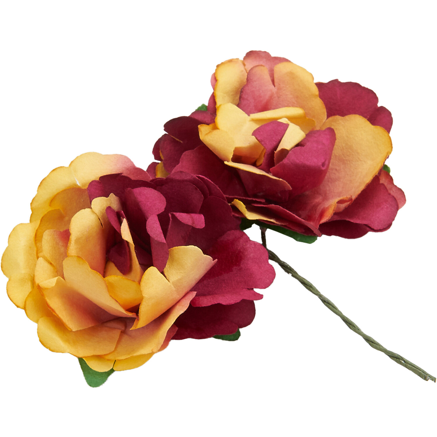 Multicoloured Craft Flowers Image 2