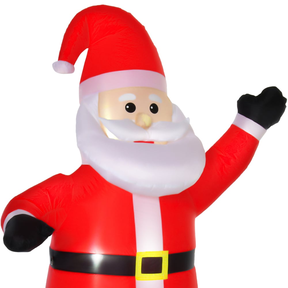 Everglow LED Inflatable Santa Claus Xmas Decoration 7.8ft Image 4