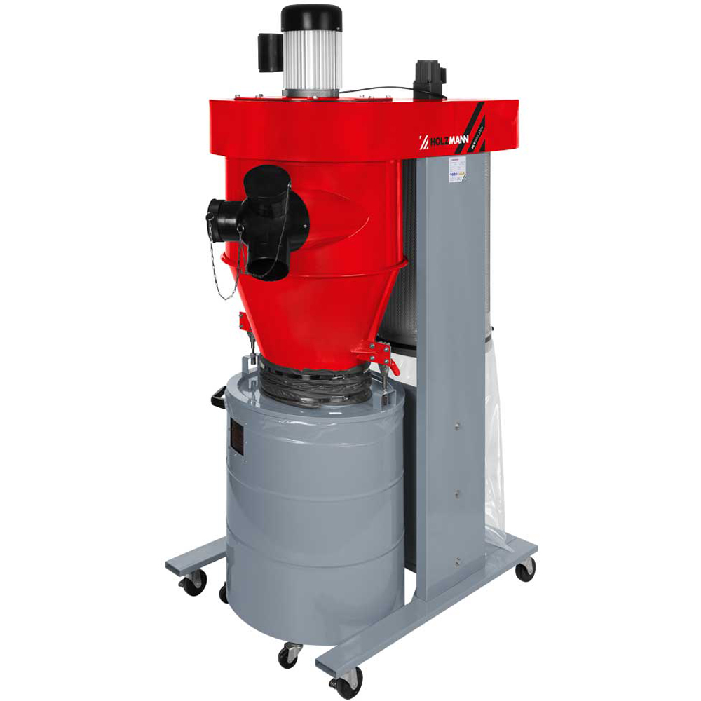 Holzmann RLE1500 230V Cyclone Dust Extractor 1900m3/h Image 2