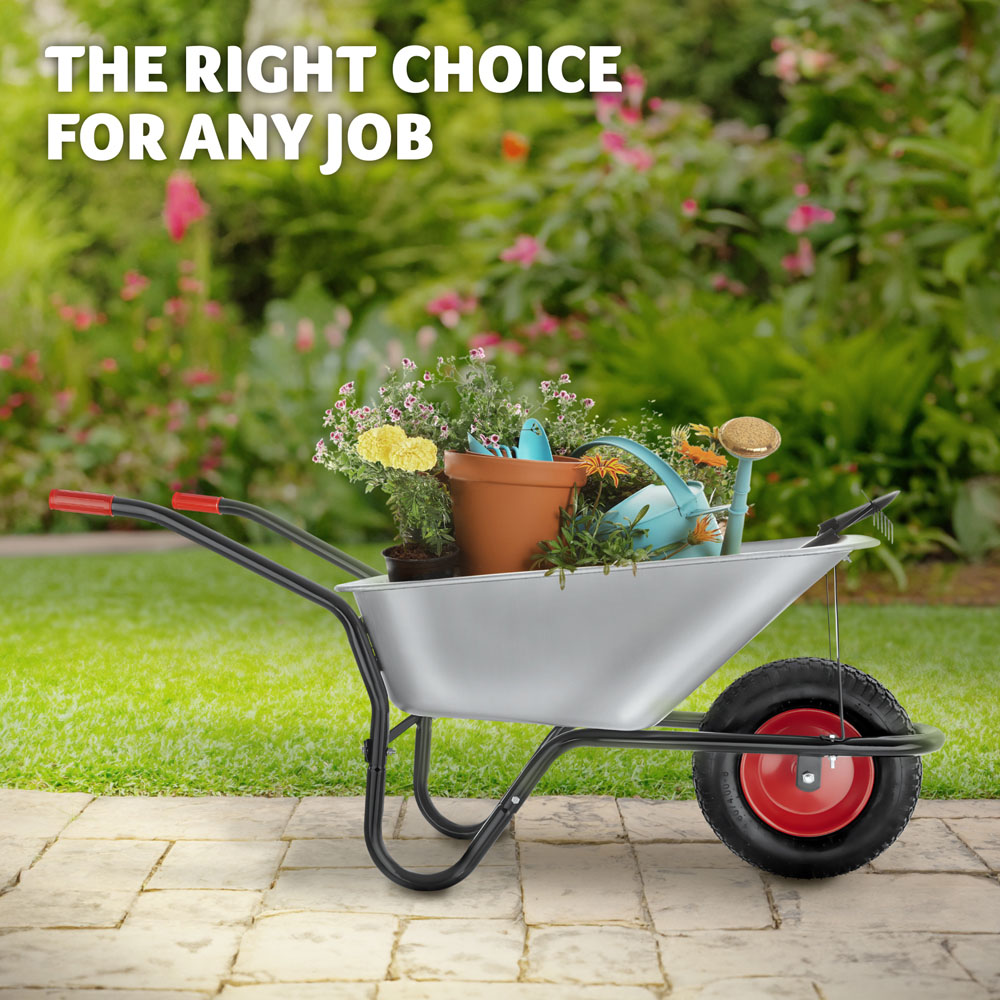 tectake Oskar Wheelbarrow Image 8