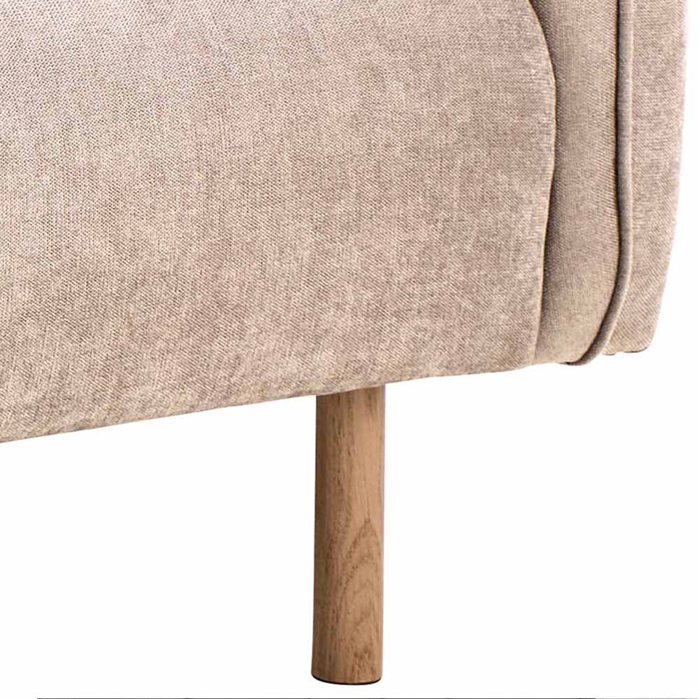 Florence Westham 5 Seater Fay Beige Fabric Sofa Set Image 5