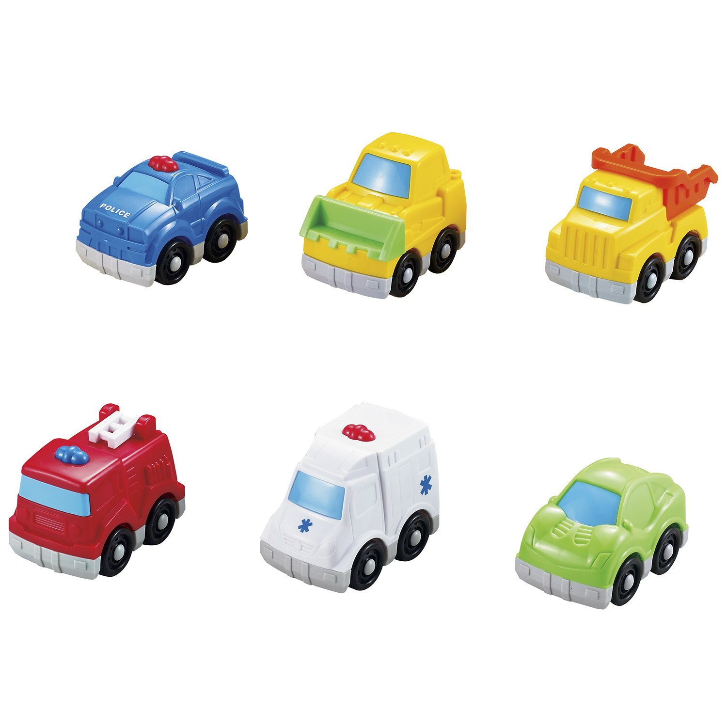 Infunbebe Mini Vehicles Toy 6 Pack Image
