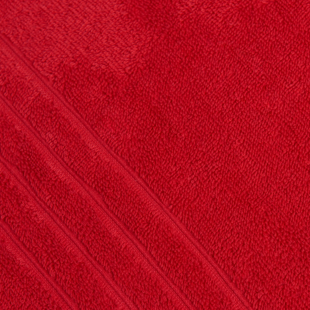 Wilko Chilli Red Bath Towel Wilko