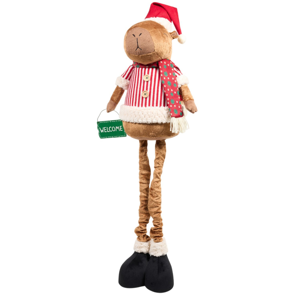 Extendable Christmas Capybara Decoration Image 6