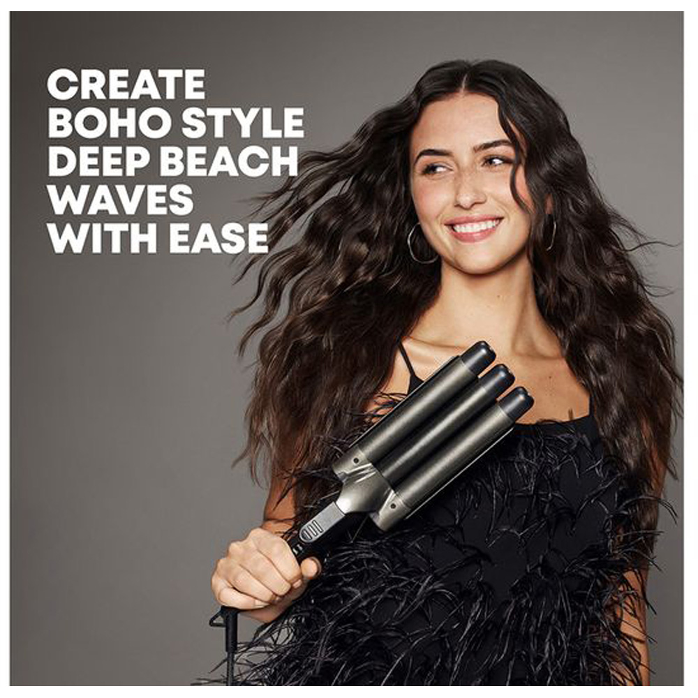 SBB Wavemaker Triple Ceramic Barrel Hair Waver Image 3