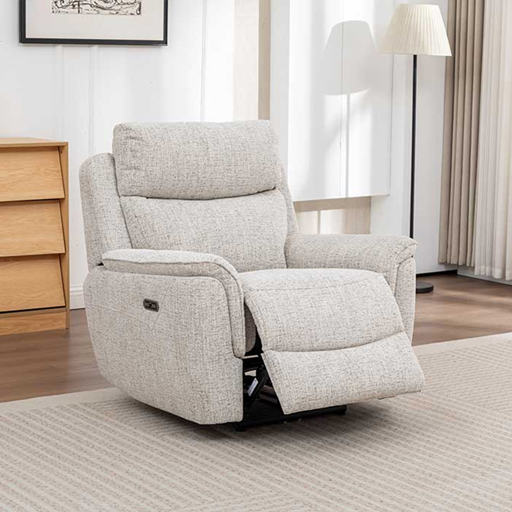 Long Island Beige Recliner Chair Image 3