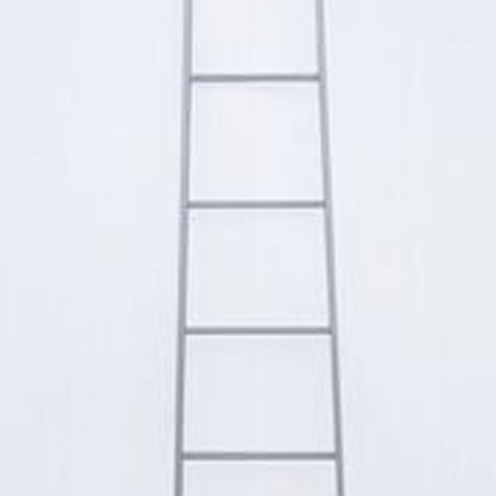 Alaska Grey Ladder Towel Rail Image 4