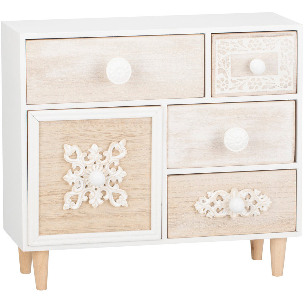 Oriental 5 Drawer Set Ornament Image 1