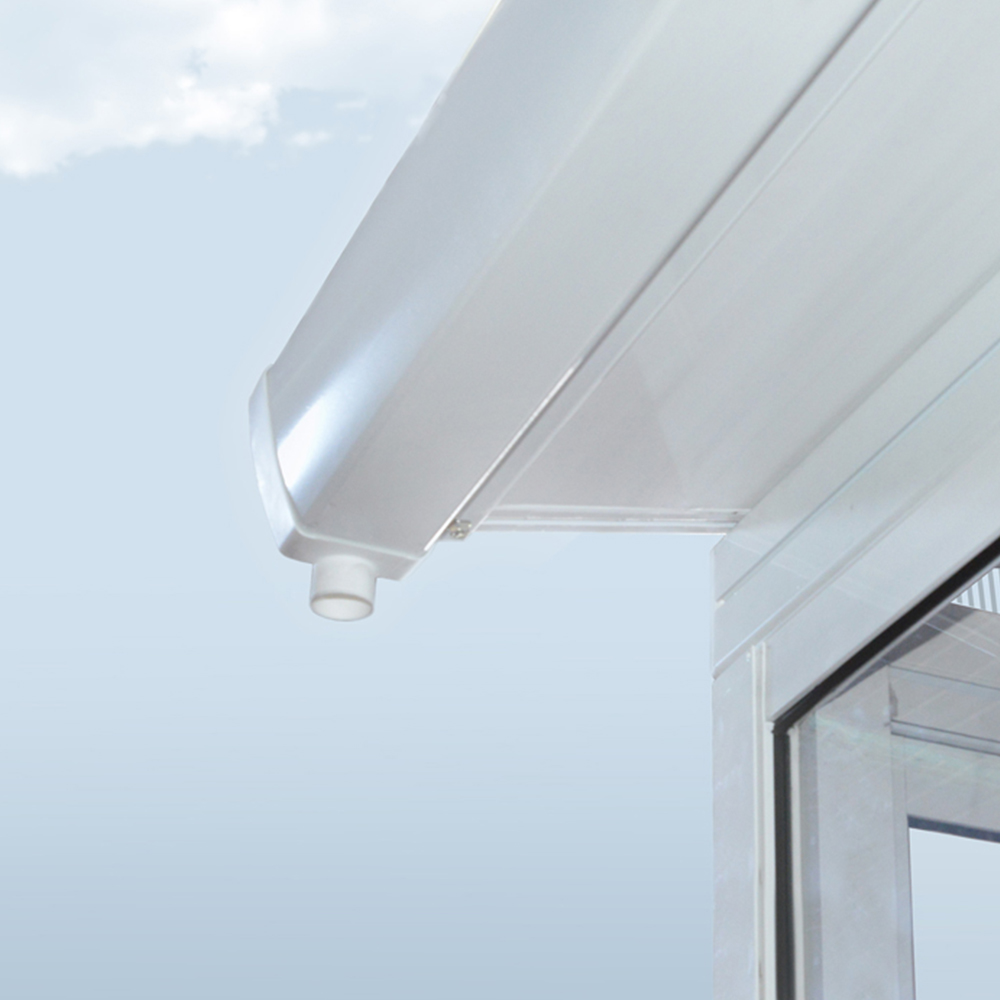 Palram Canopia Sanremo Veranda White Sunroom 4 x 4.25ft Image 3