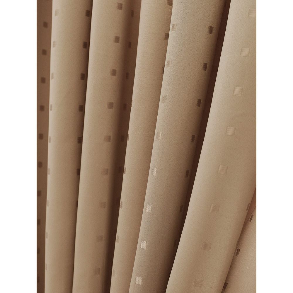 Alan Symonds Madison Latte Ring Top Curtain 168 x 229cm Image 7