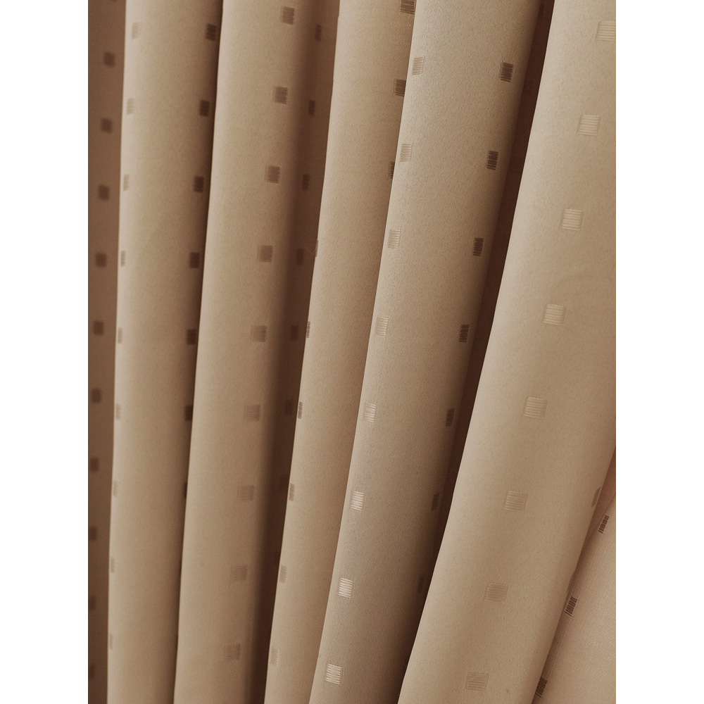 Alan Symonds Madison Latte Ring Top Curtain 229 x 229cm Image 7