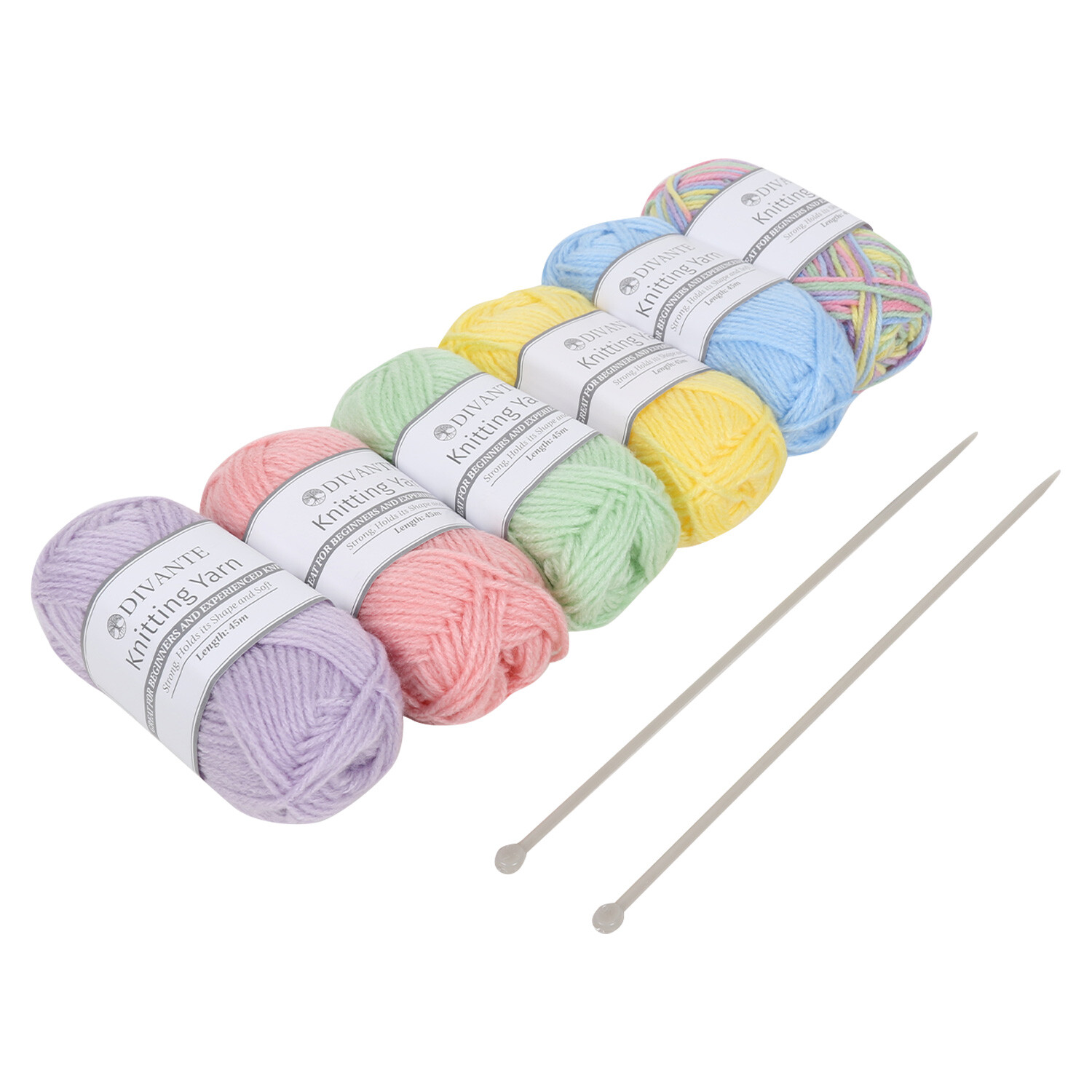 Divante Yarn Multipack and Knitting Needles Image 2